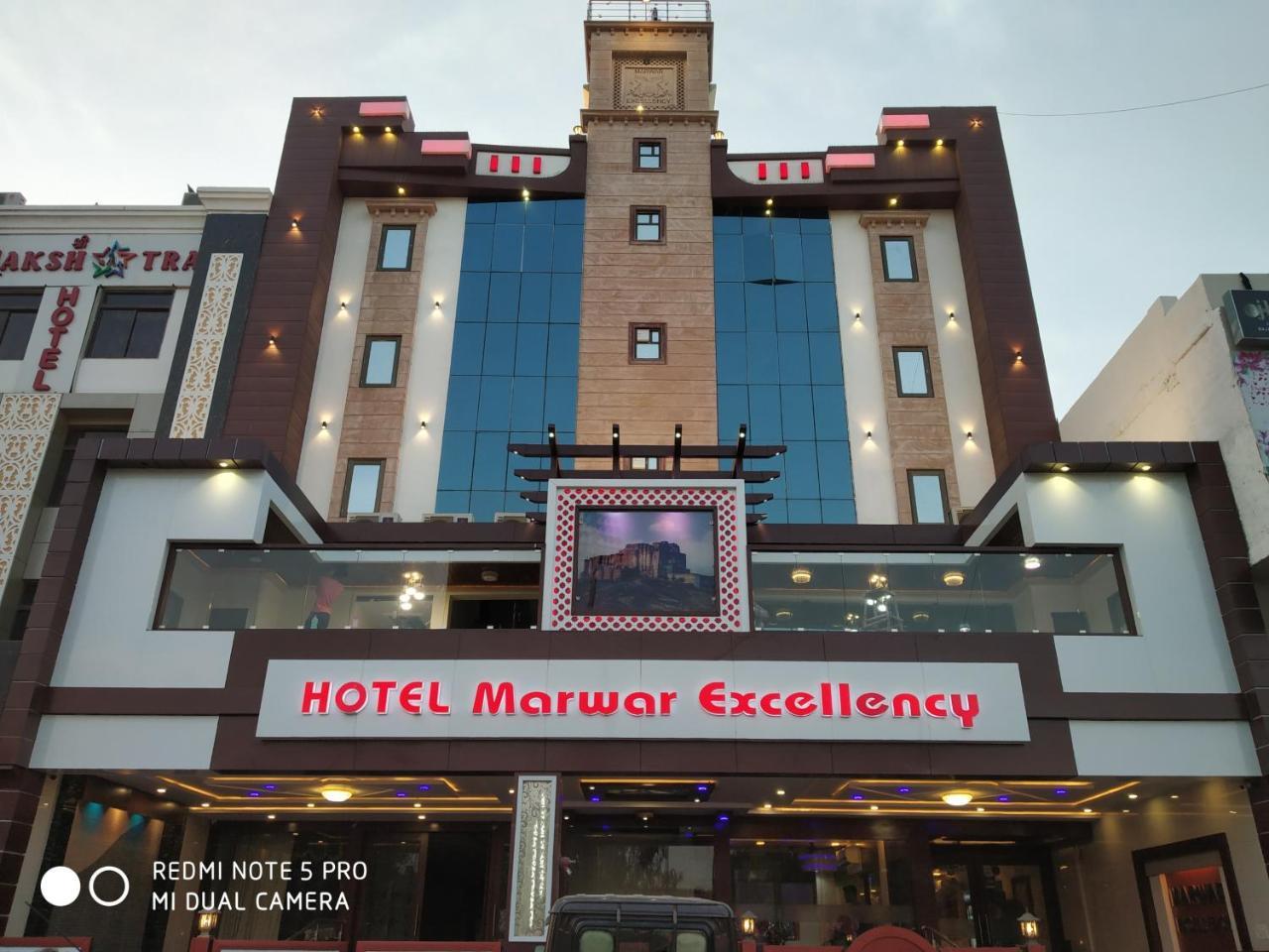 Hotel Marwar Excellency Mahāmandir Eksteriør billede